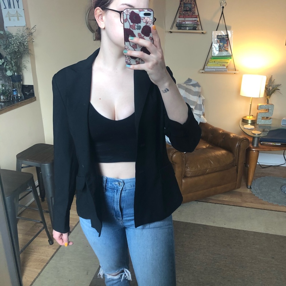 Black Light  Weight Blazer